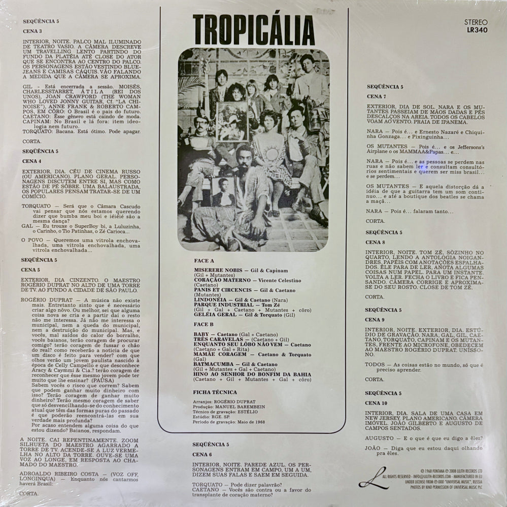 Tropicália Ou Panis Et Circensis