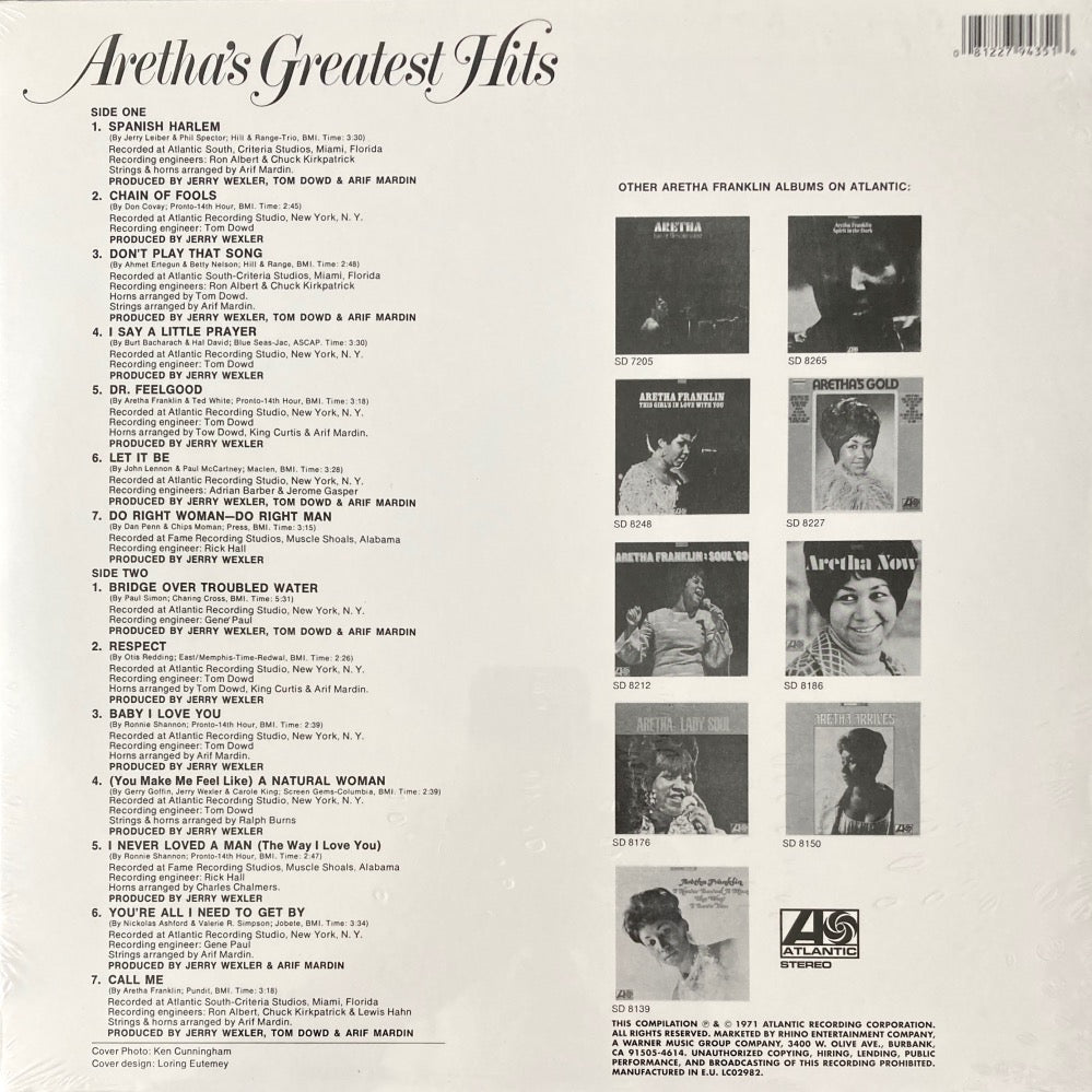 Aretha's Greatest Hits