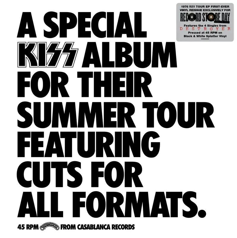 A Special Kiss Tour Album EP (RSD 2026)